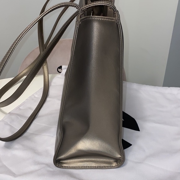 Telfar Medium Bronze Shopping Bag - Picture 6 of 8